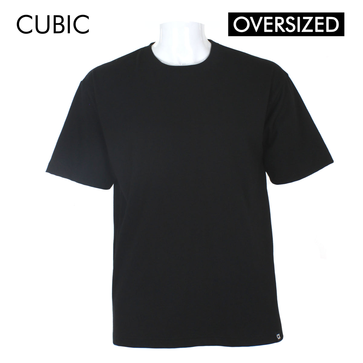 Cubic Men  Plain Oversized Shirt Tshirt Basic Tee T-Shirt - CMJ2402R