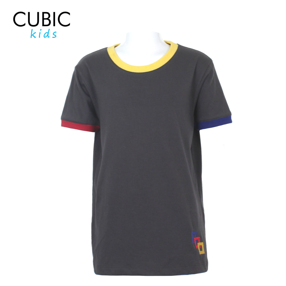 Cubic Boys Kids Round Neck with Embroidery  Design Shirt Top for Boys - CKJ2407R