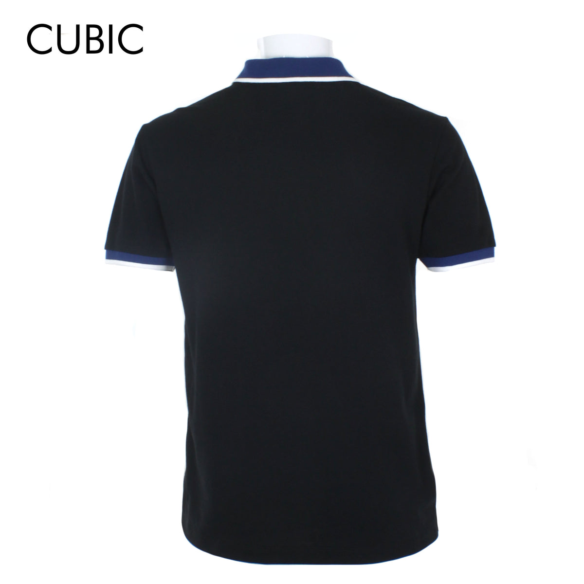 Cubic Mens Pique  Polo Shirt Polo-shirt Collar Top Top for Men - CMP2332H