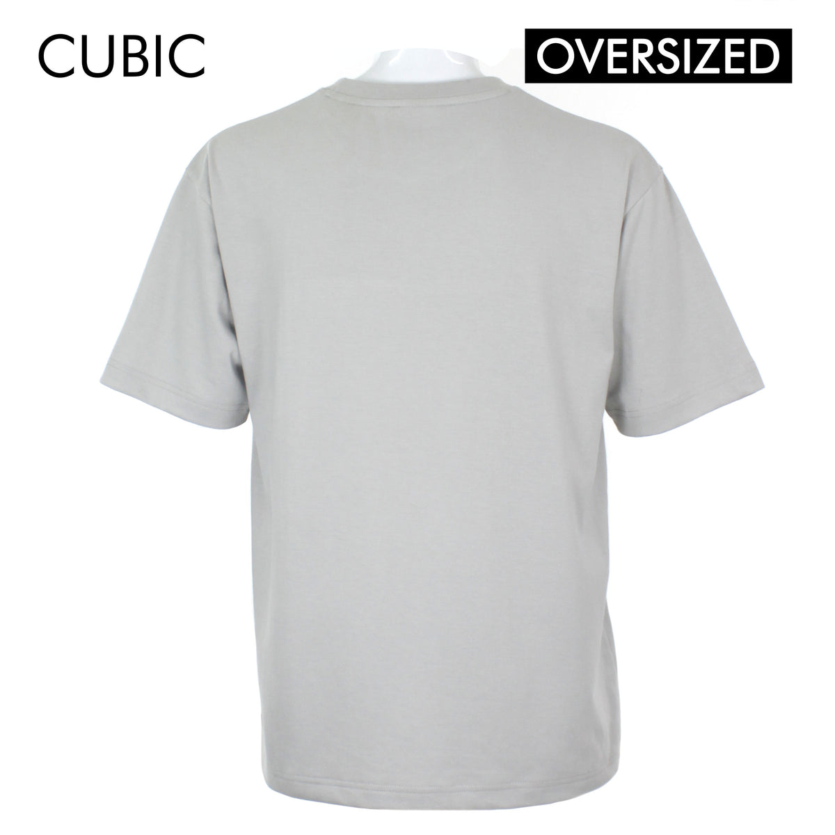 Cubic Men  Plain Oversized Shirt Tshirt Basic Tee T-Shirt - CMJ2405R