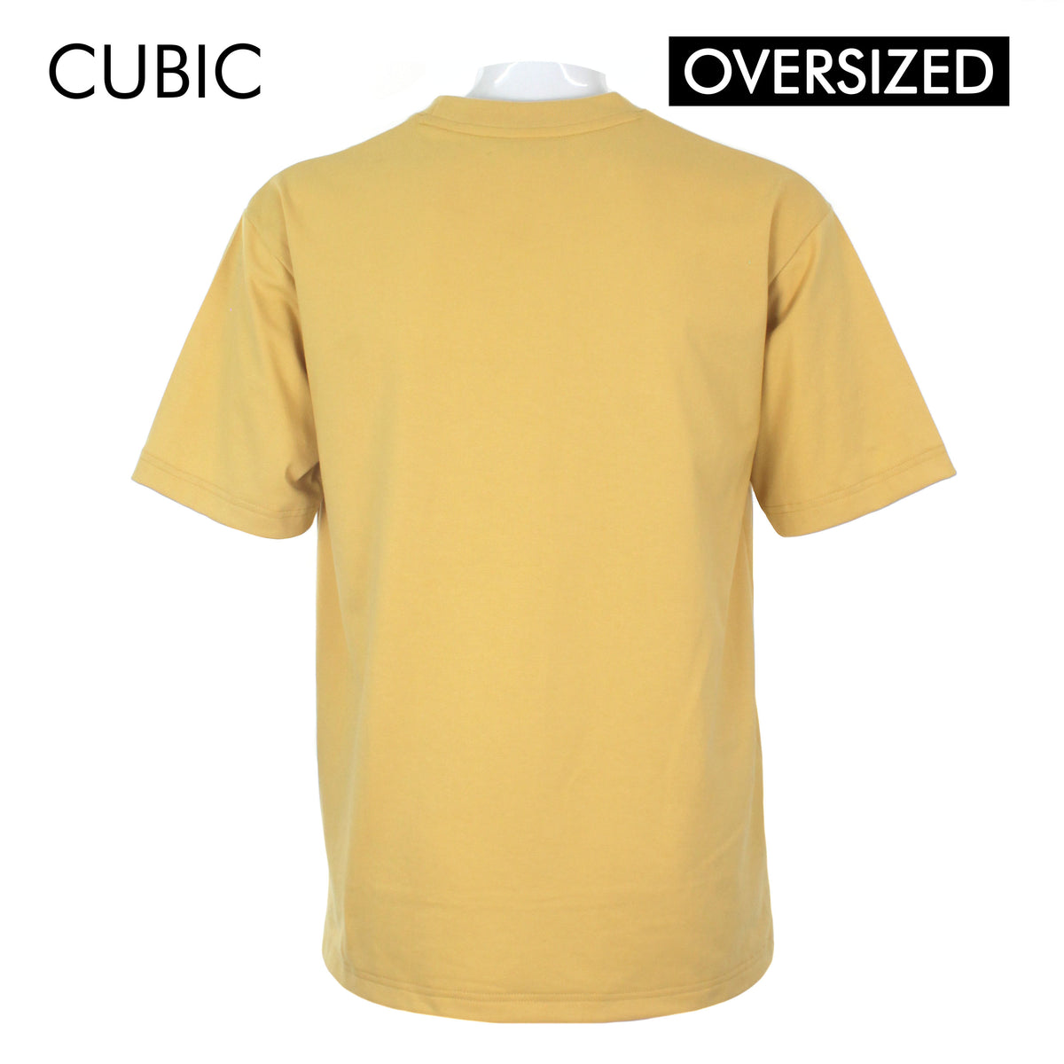 Cubic Men  Plain Oversized Shirt Tshirt Basic Tee T-Shirt - CMJ2401R