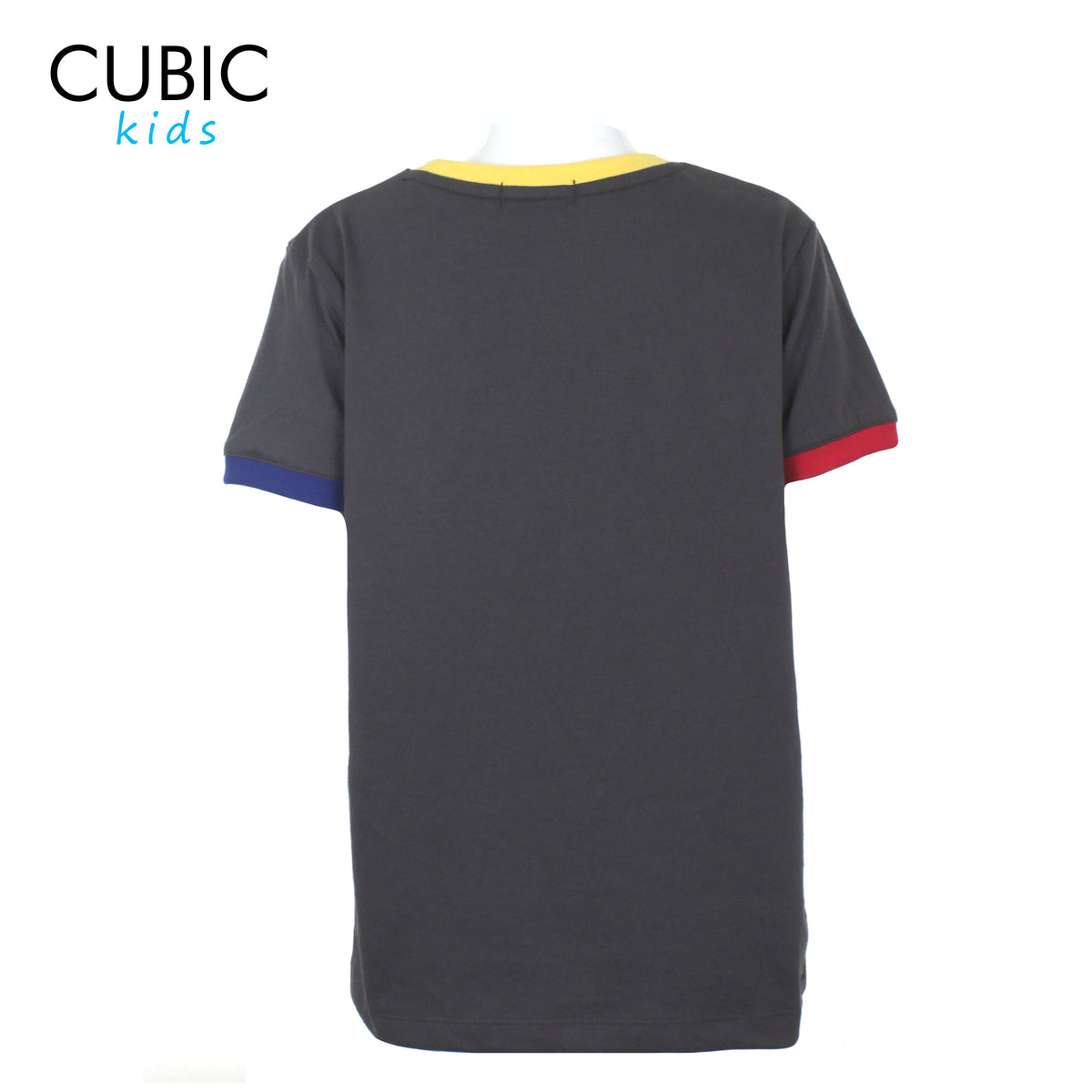 Cubic Boys Kids Round Neck with Embroidery  Design Shirt Top for Boys - CKJ2407R