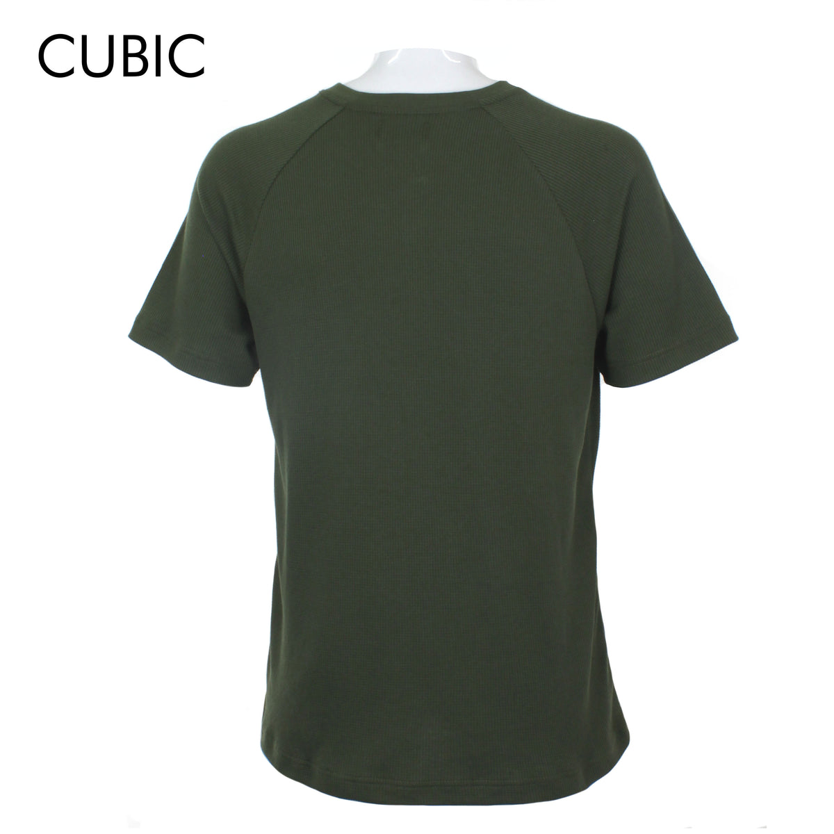 Cubic Mens  Round Neck Henly Tees T-Shirt Plain Shirt Top Top for Men - CMW2325R