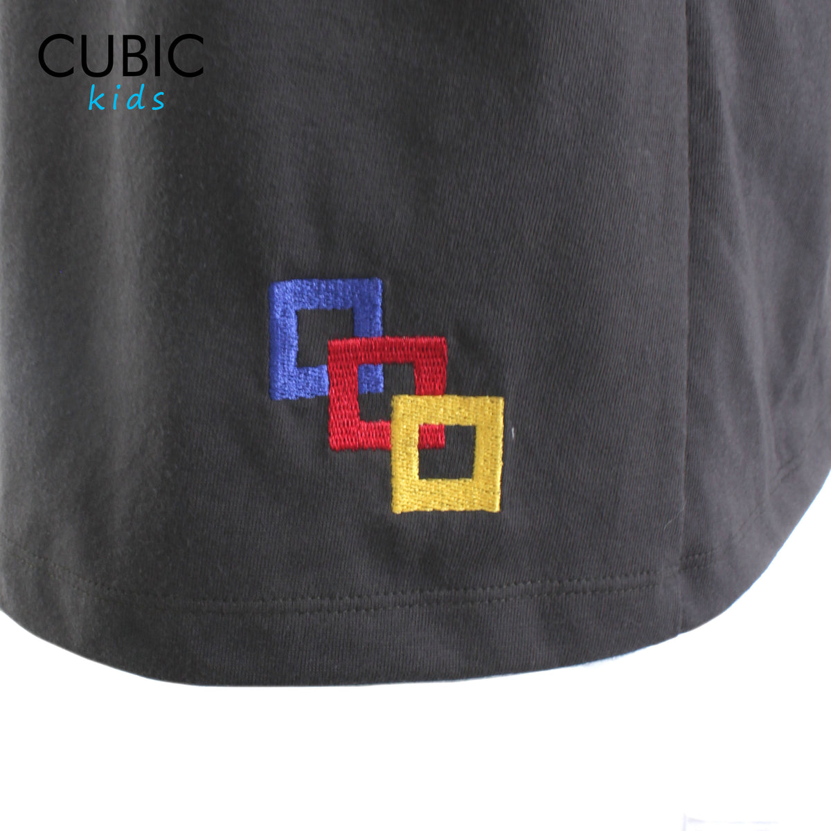 Cubic Boys Kids Round Neck with Embroidery  Design Shirt Top for Boys - CKJ2407R