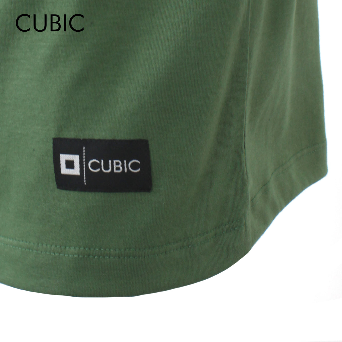 Cubic Men Round Neck Tees T-shirt Plain Shirt Top Top for Men - CMJ2243R