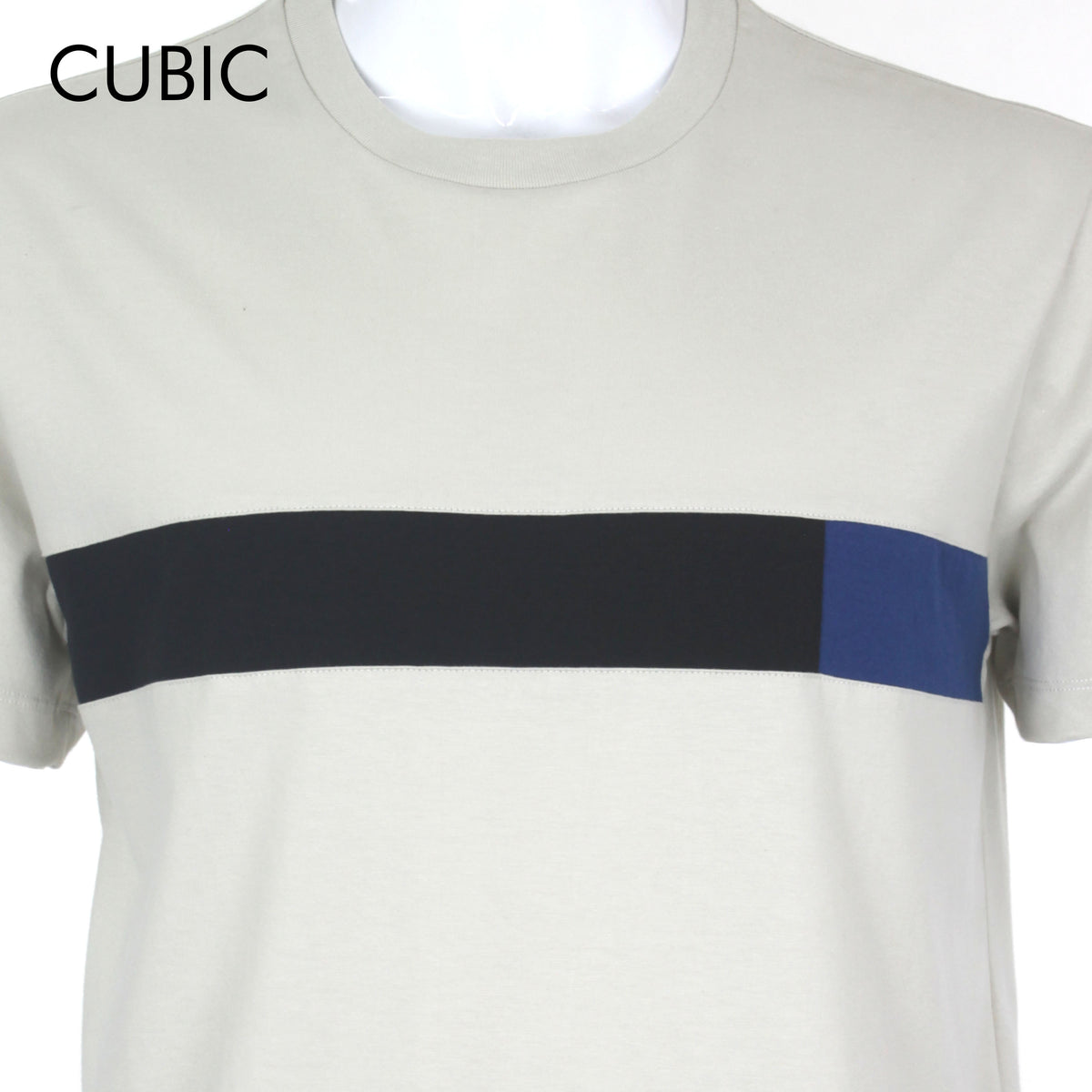 Cubic Mens Plain   Round Neck Tees T-Shirt Shirt Top Top for Men - CMJ2422R