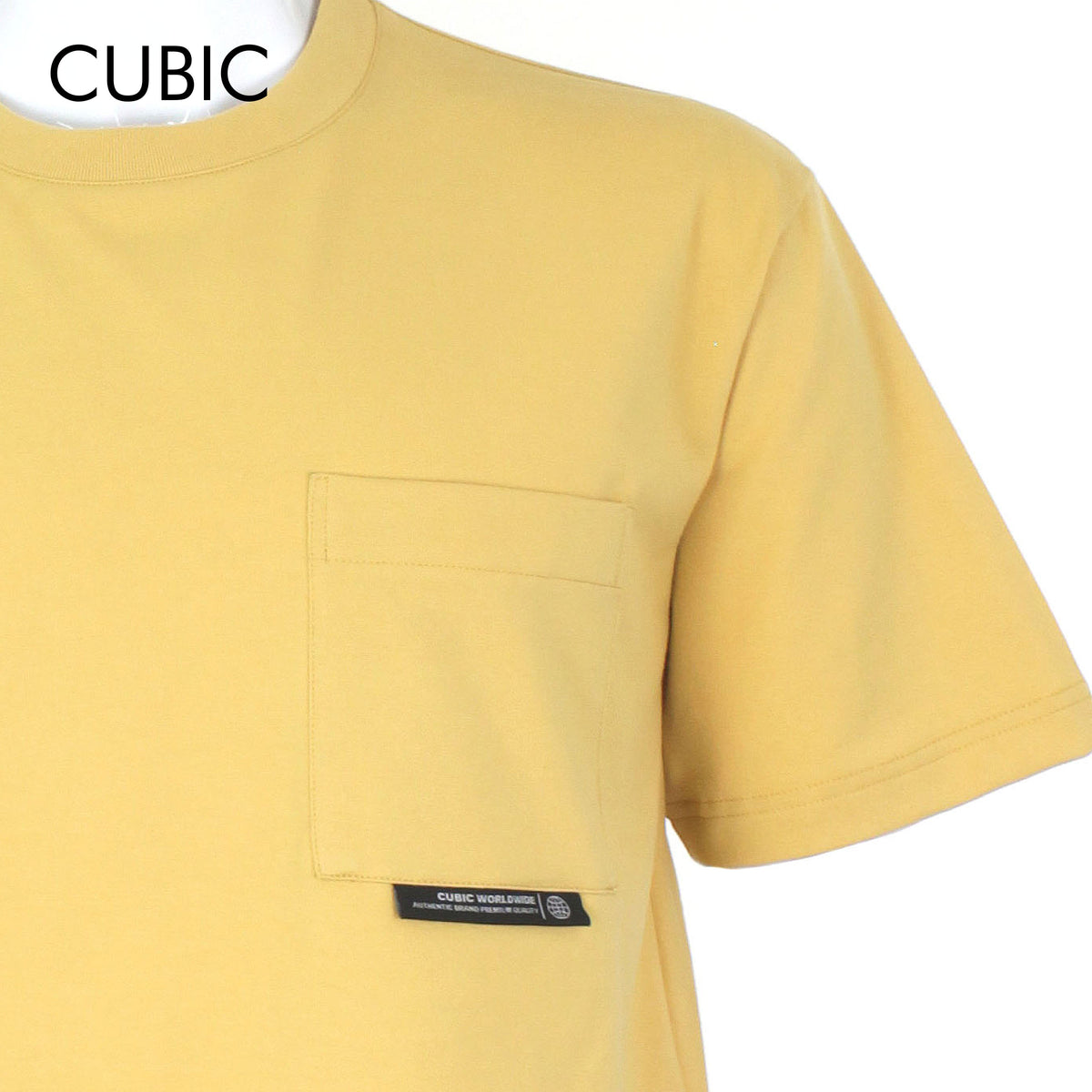 Cubic Men  Plain Oversized Shirt Tshirt Basic Tee T-Shirt - CMJ2401R