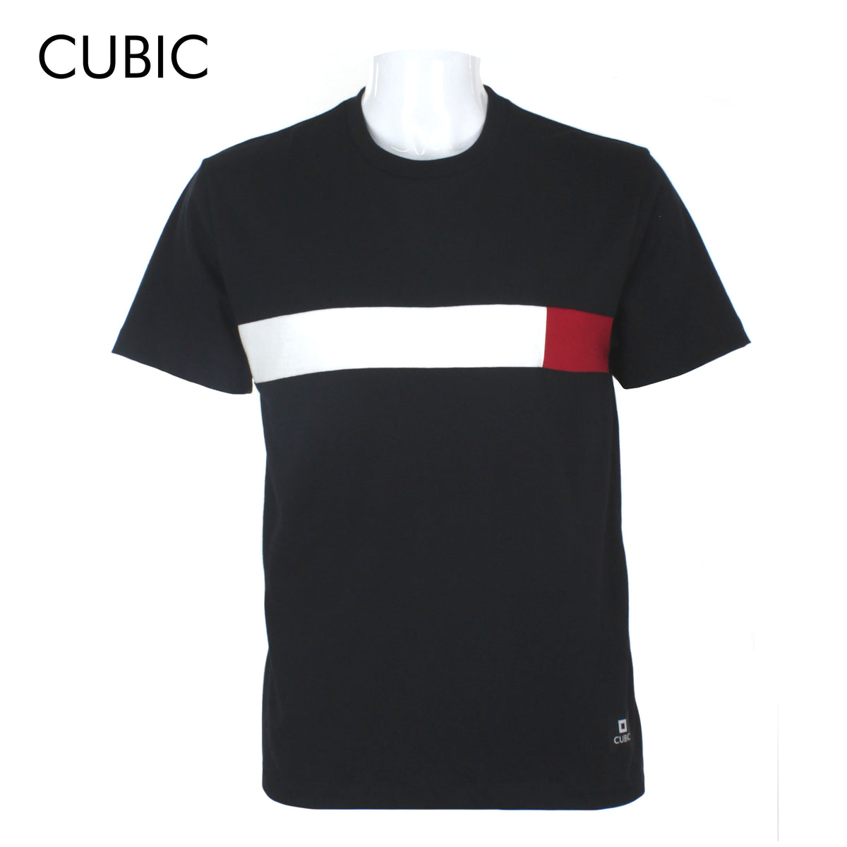 Cubic Mens Plain   Round Neck Tees T-Shirt Shirt Top Top for Men - CMJ2422R