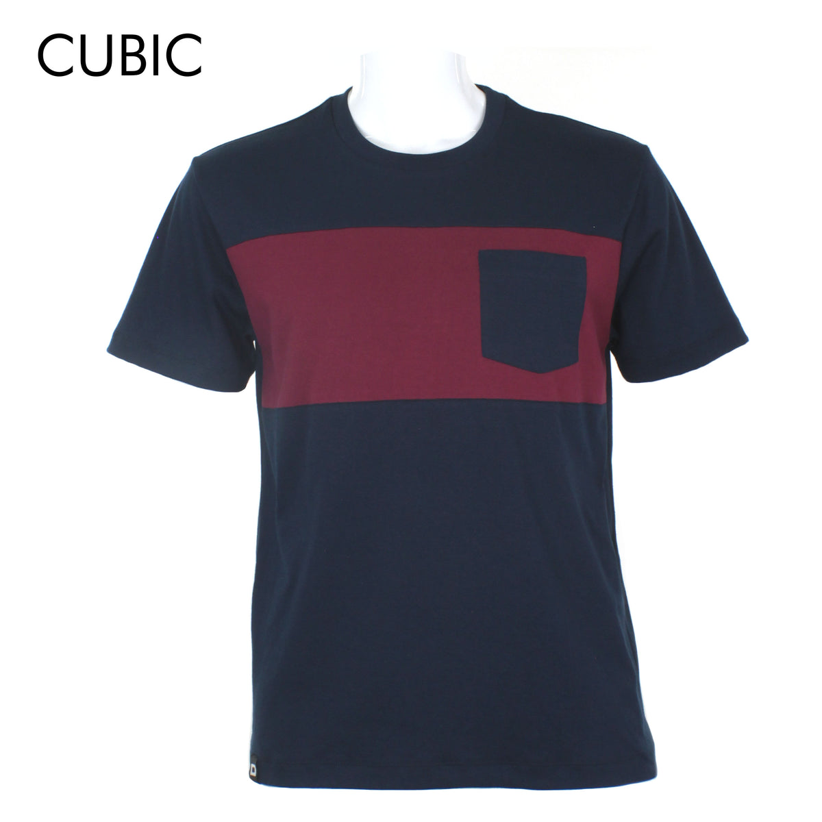 Cubic Mens Jersey Round Neck Tees T-Shirt Shirt Top Top for Men - CMJ2421R