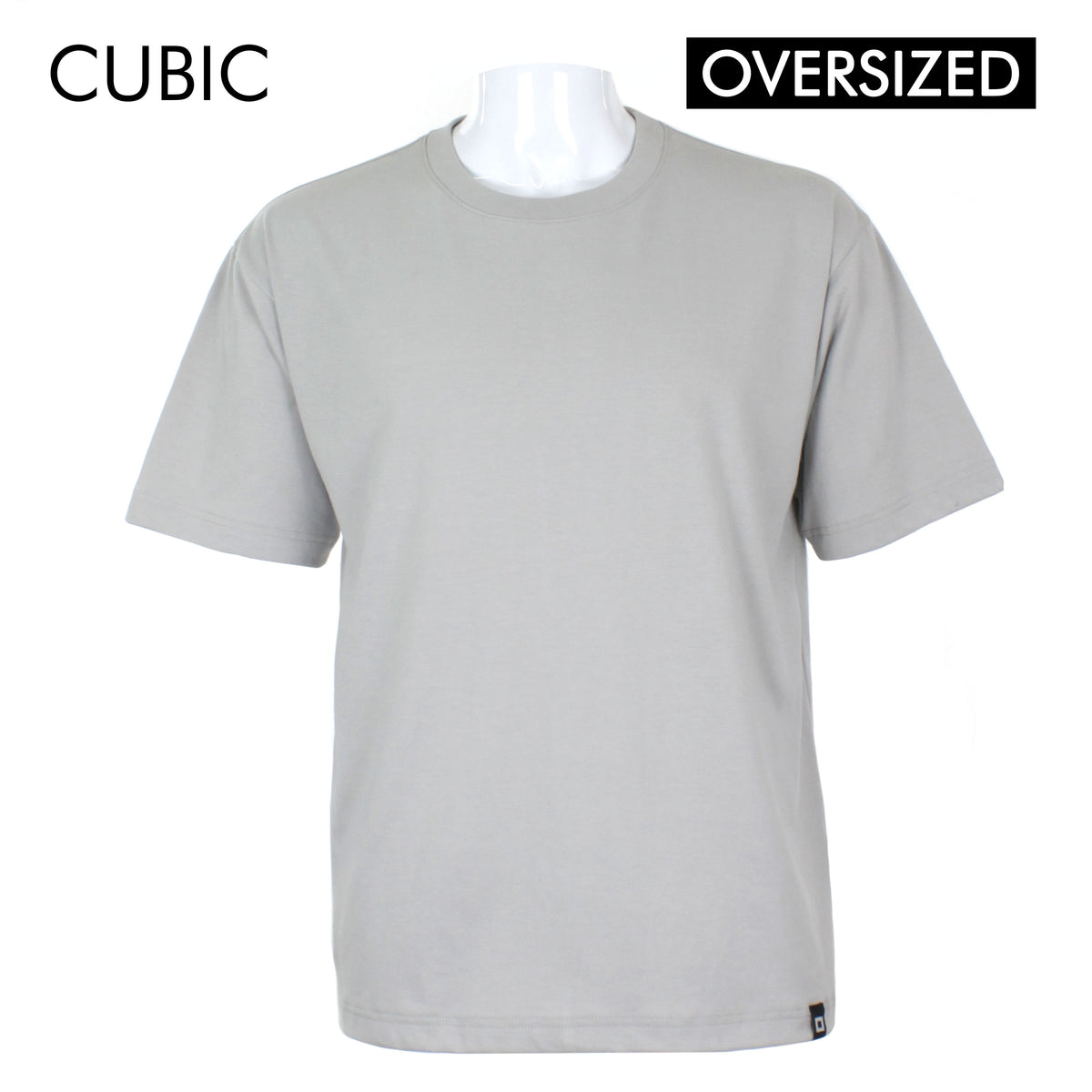 Cubic Men  Plain Oversized Shirt Tshirt Basic Tee T-Shirt - CMJ2402R