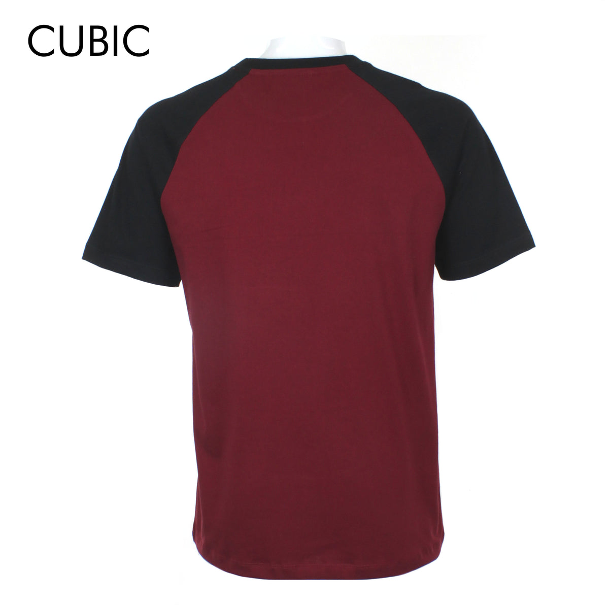 Cubic Men Round Neck Tees T-shirt Plain Shirt Top Top for Men - CMJ2311R