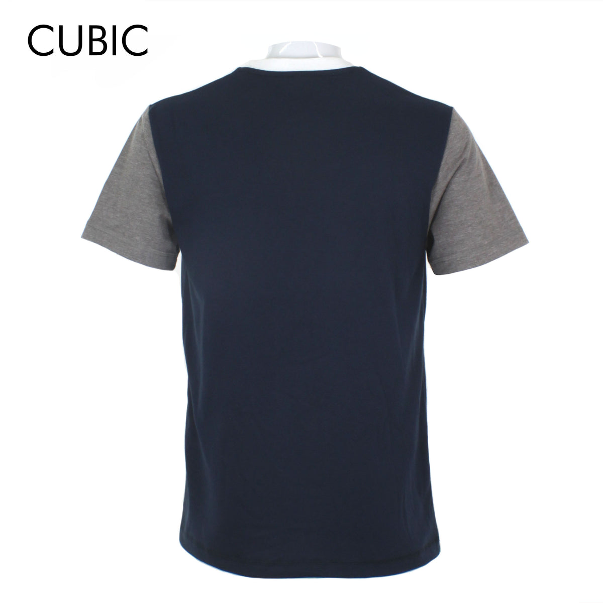 Cubic Mens Plain   Round Neck Tees T-Shirt Shirt Top Top for Men - CMJ2427R