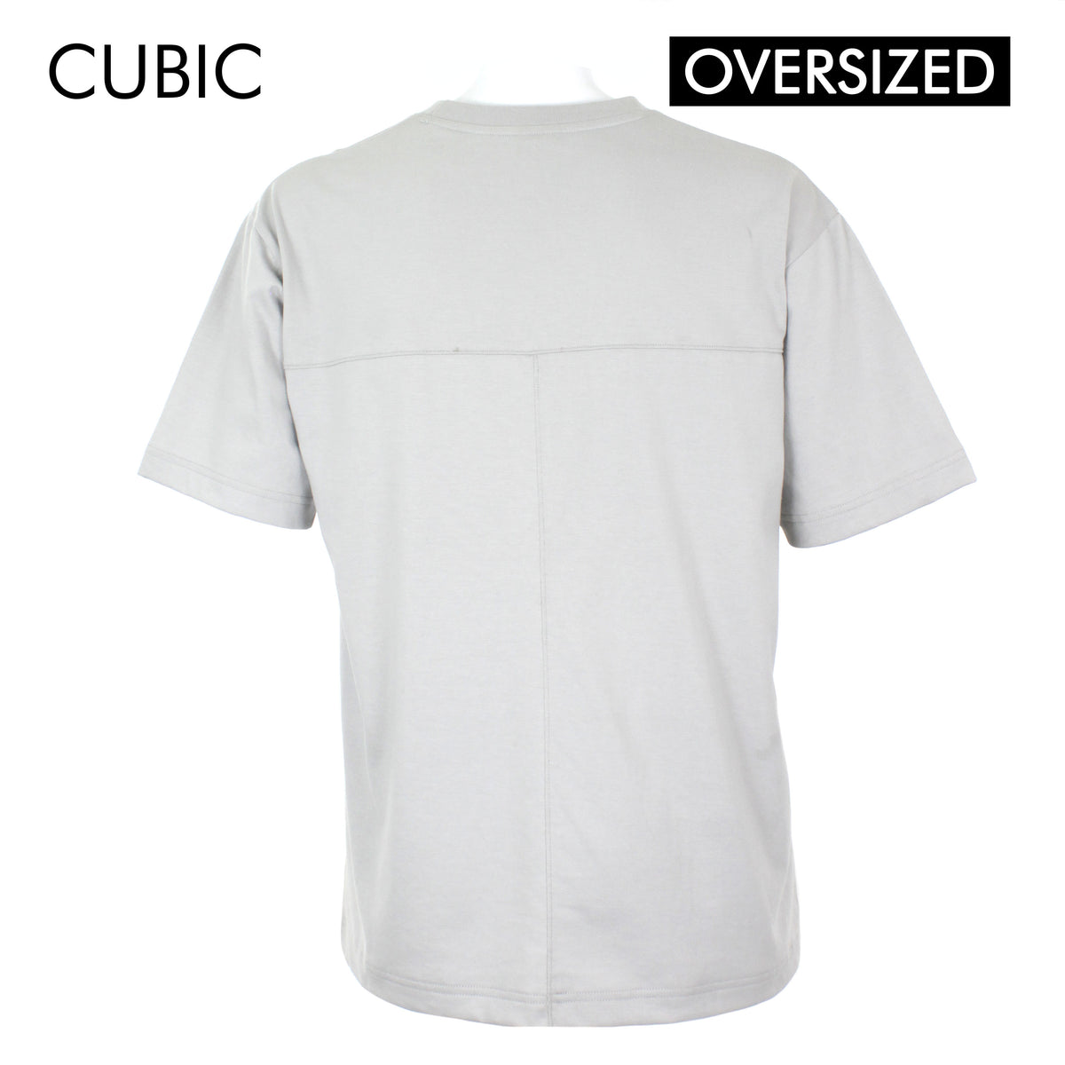 Cubic Men  Plain Oversized Shirt Tshirt Basic Tee T-Shirt - CMJ2402R