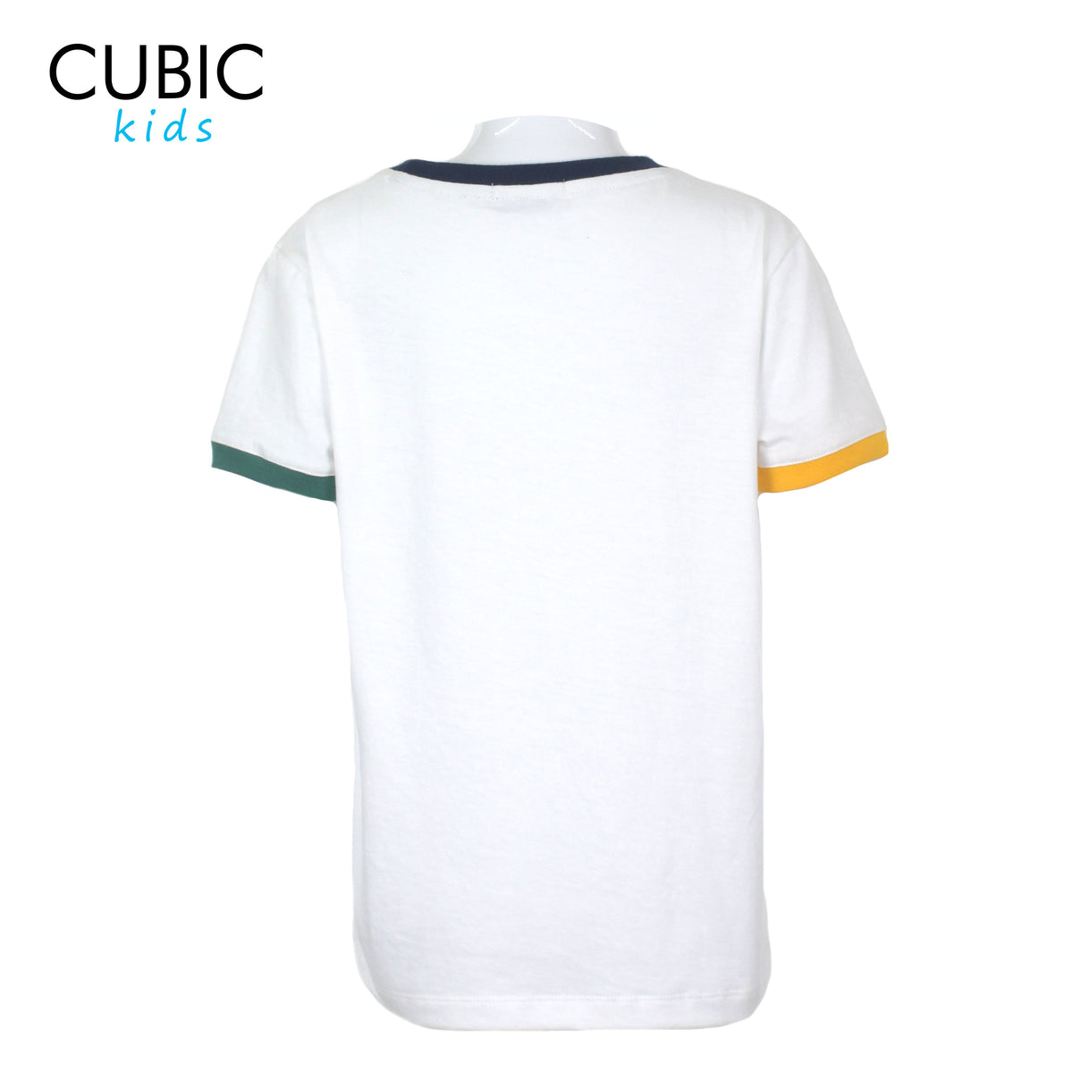 Cubic Boys Kids Round Neck with Embroidery  Design Shirt Top for Boys - CKJ2407R