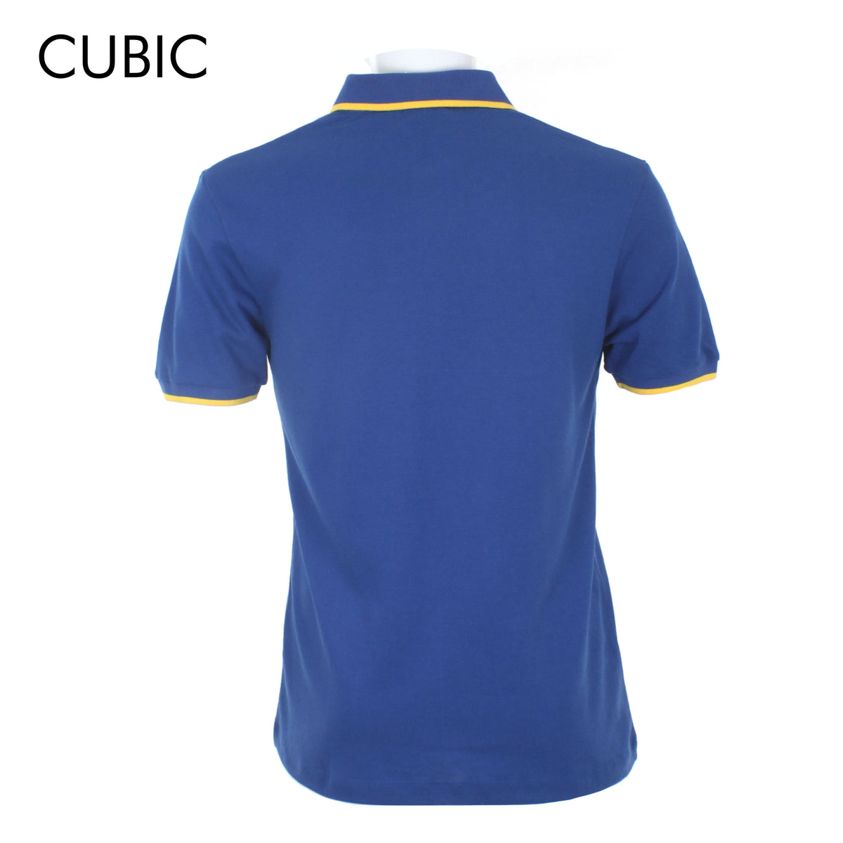 Cubic Mens Pique  Polo Shirt Polo-shirt Collar Top Top for Men - CMP2407H