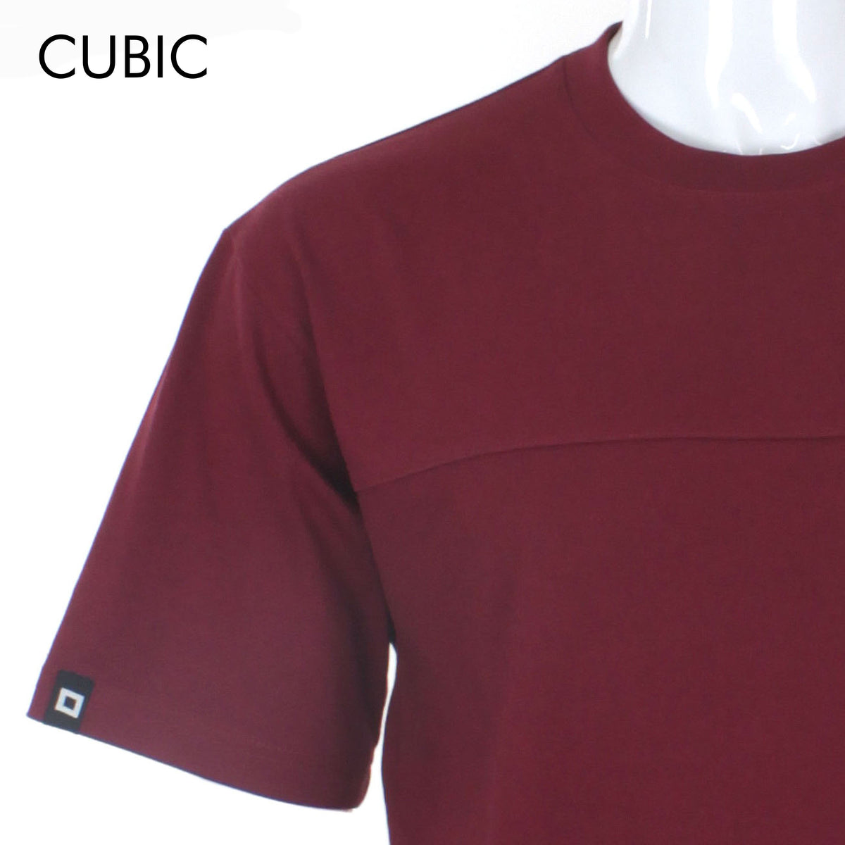 Cubic Men  Plain Oversized Shirt Tshirt Basic Tee T-Shirt - CMJ2405R