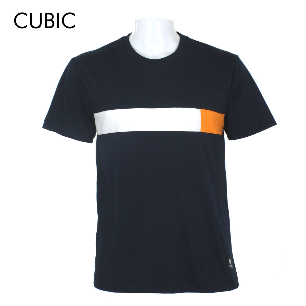 Cubic Mens Plain   Round Neck Tees T-Shirt Shirt Top Top for Men - CMJ2422R