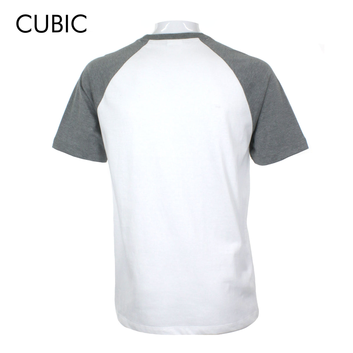 Cubic Men Round Neck Tees T-shirt Plain Shirt Top Top for Men - CMJ2311R