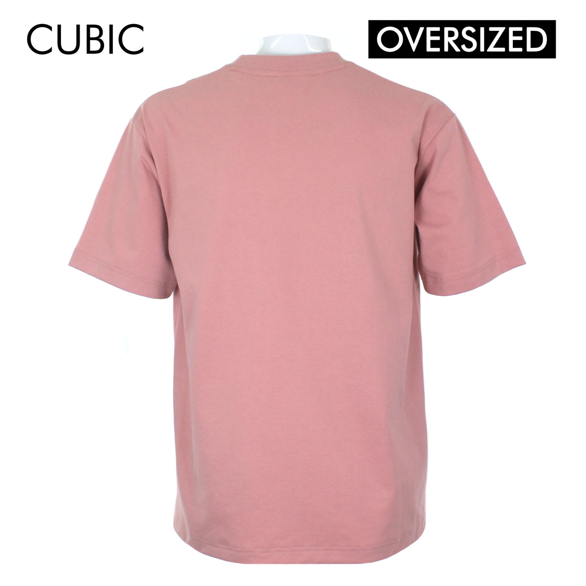 Cubic Men  Plain Oversized Shirt Tshirt Basic Tee T-Shirt - CMJ2401R