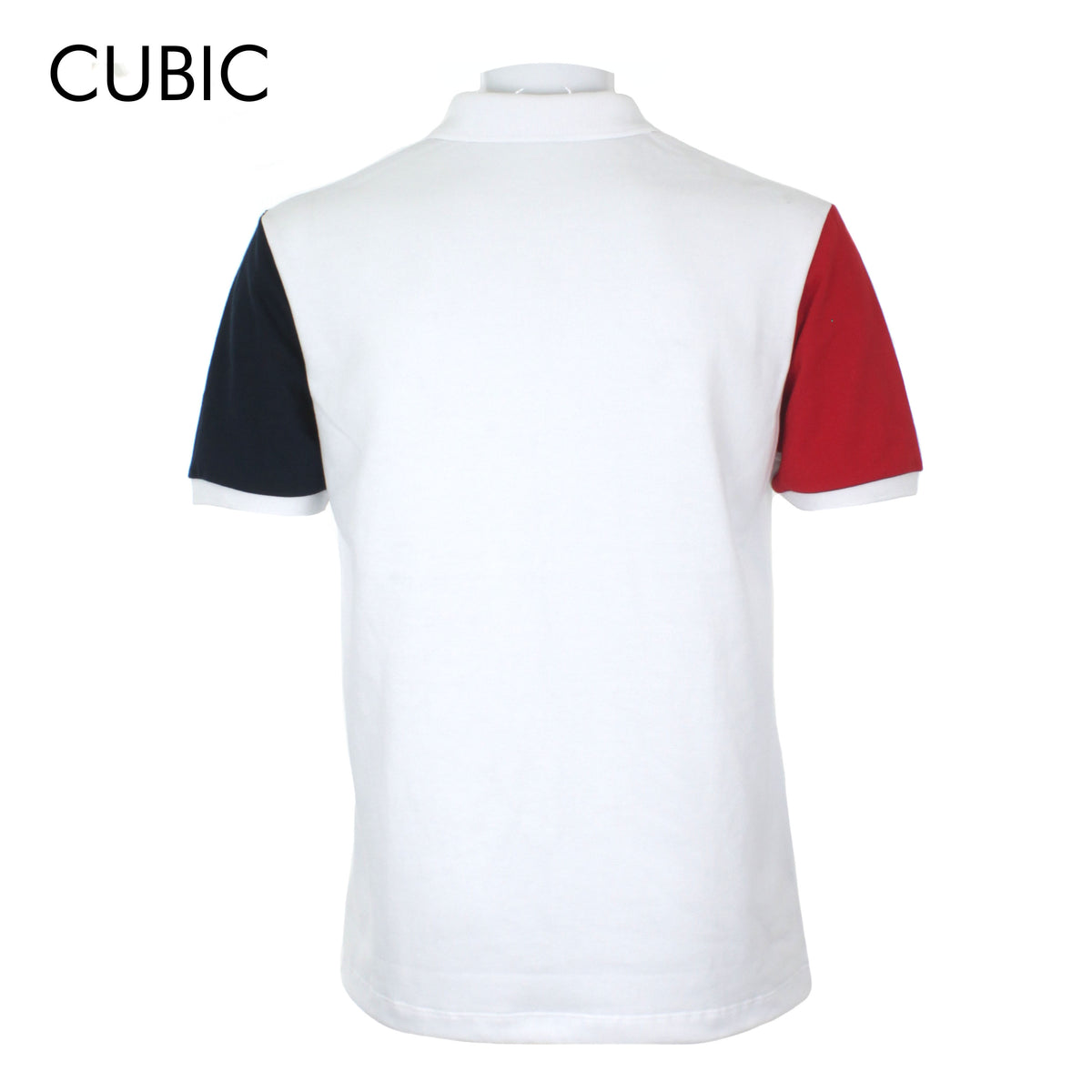 Cubic Mens Pique  Polo Shirt Polo-shirt Collar Top Top for Men - CMP2341H