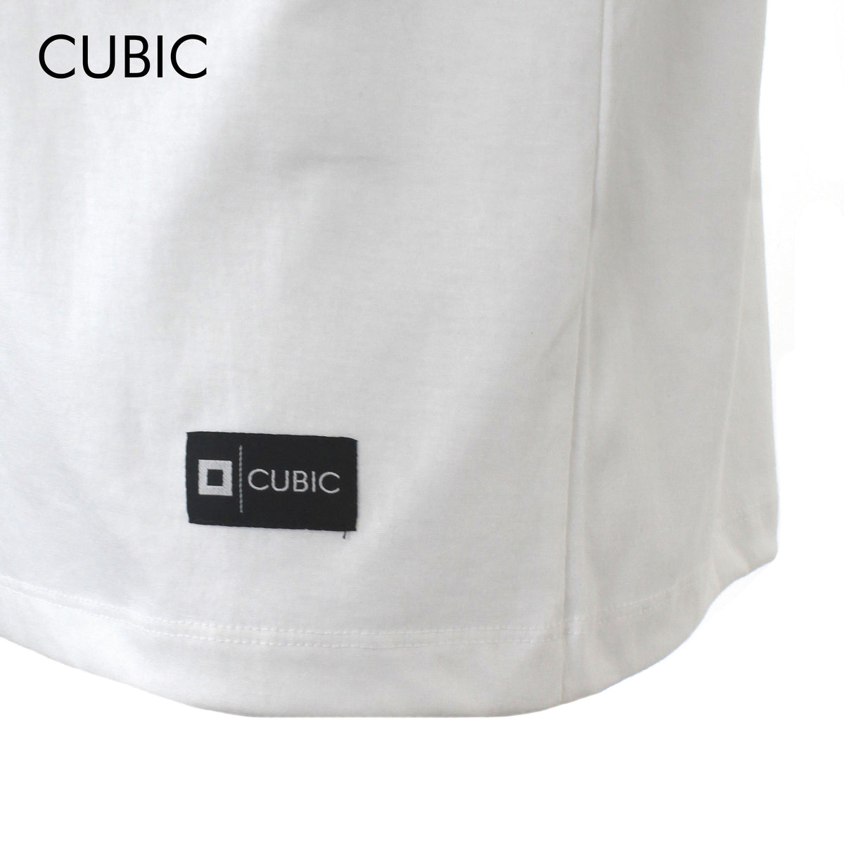 Cubic Men Round Neck Tees T-shirt Plain Shirt Top Top for Men - CMJ2311R