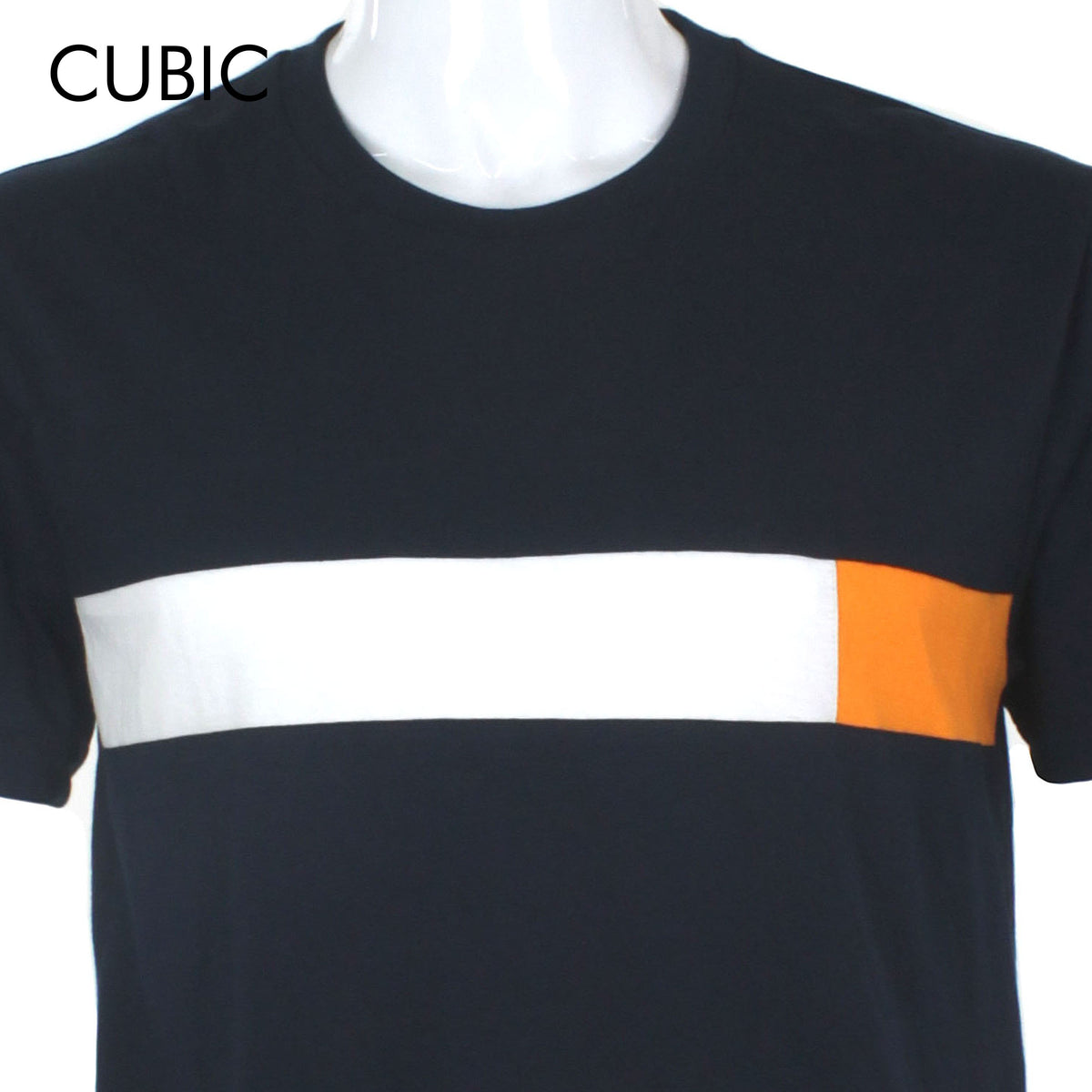 Cubic Mens Plain   Round Neck Tees T-Shirt Shirt Top Top for Men - CMJ2422R