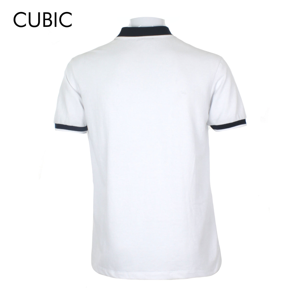 Cubic Mens Pique  Polo Shirt Polo-shirt Collar Top Top for Men - CMP2332H